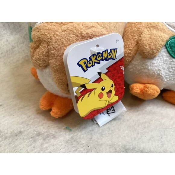 Pokémon Rowlet Plush Toy Set Of 2 By Jakks Pacific - Picture 4 of 6